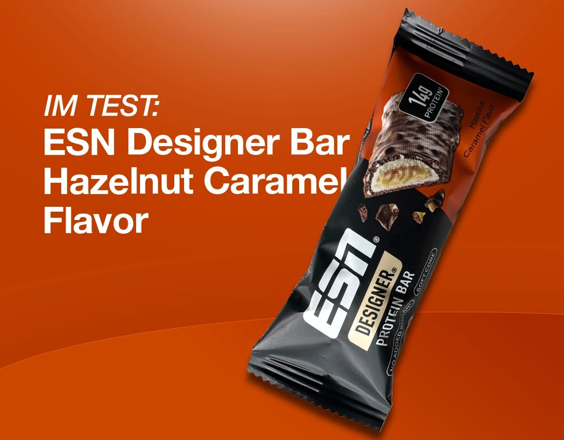 ESN Designer Bar "Hazelnut Caramel" Produktbild.