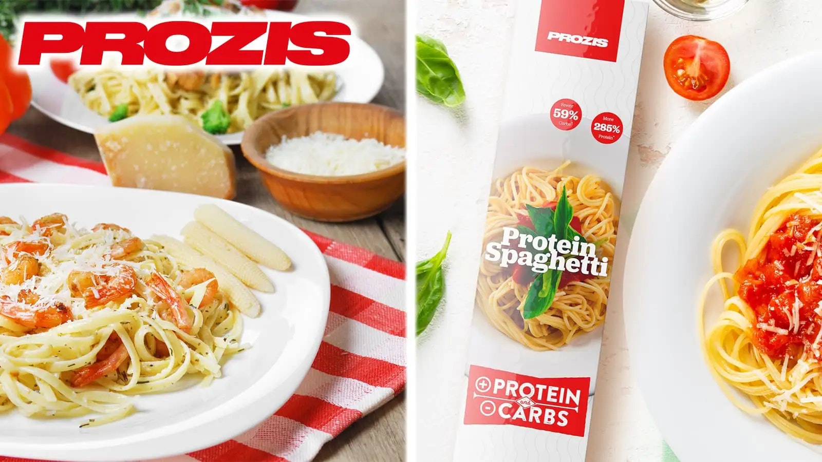 Prozis Protein Spaghetti Produktbild.