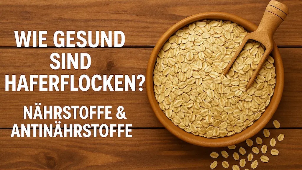 Bild einer Schüssel voller Haferflocken.