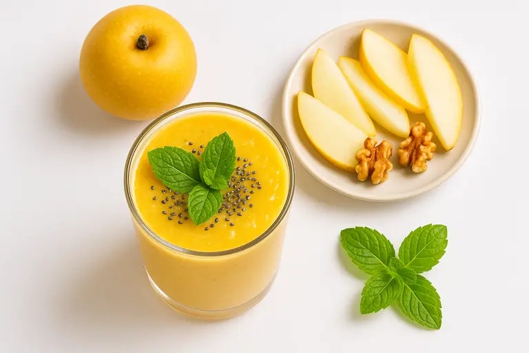 Mehrere Rezepte für eine Nashi Birne