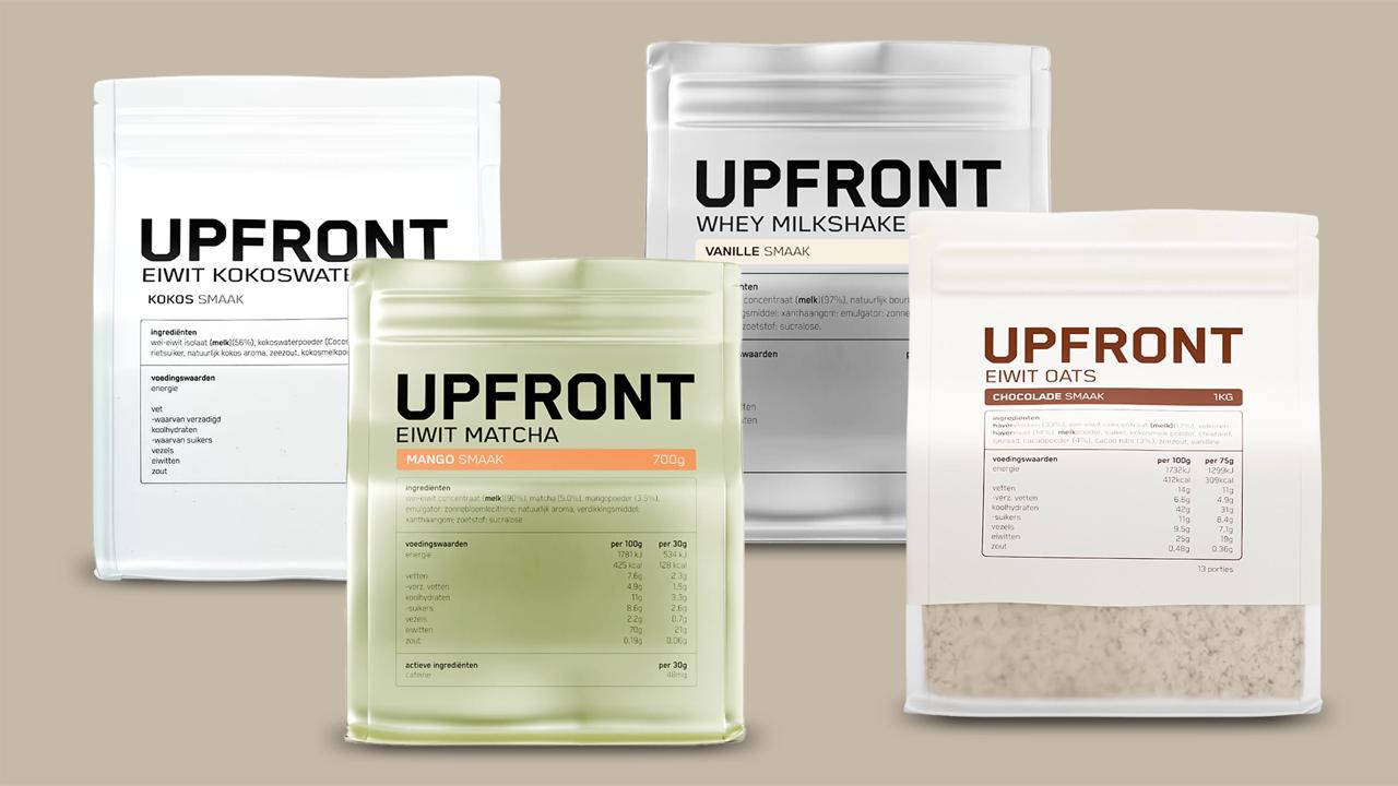 10% korting op alles bij upfront