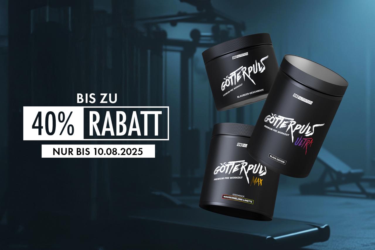 Bis zu 40% bei OS Nutrition