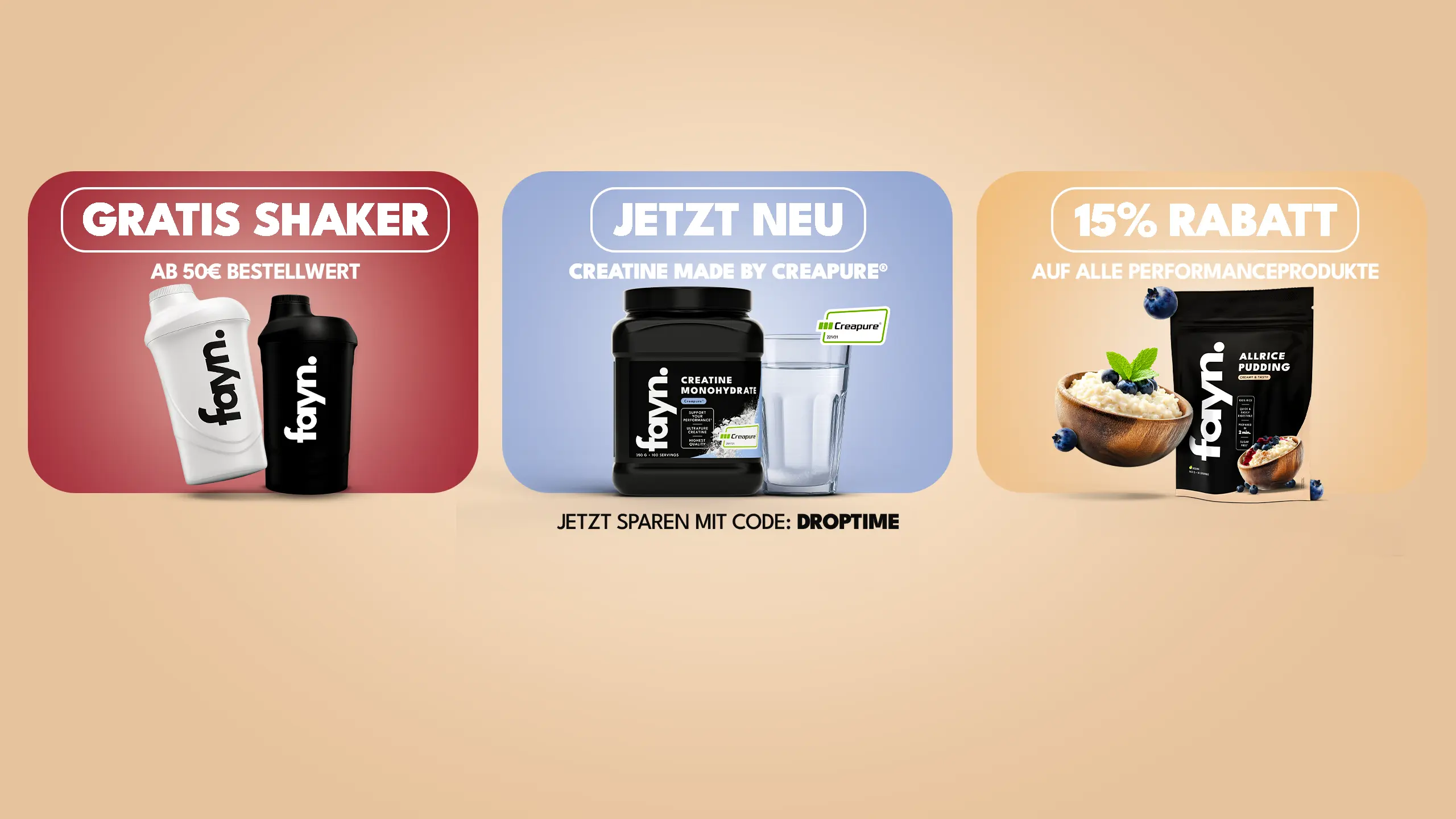 15% auf Performance bei fayn