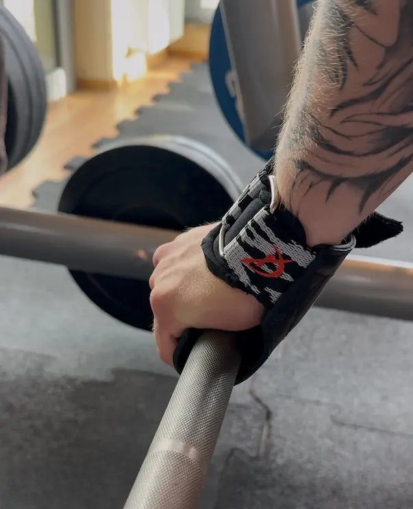 Bild wie die Ultra Grips von Climaqx angelegt