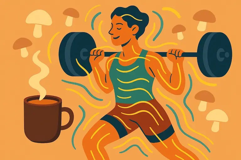 Mushroom Coffee und Sport
