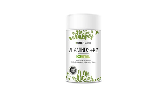 Vitamin D3 + K2 (60 Kapseln)