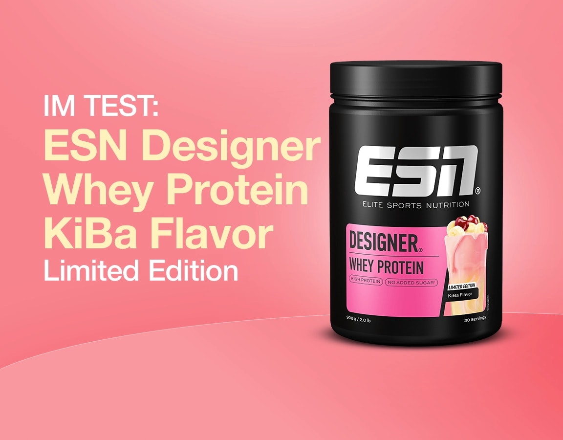 ESN Designer Whey Protein "KiBa Flavor" Produktbild.
