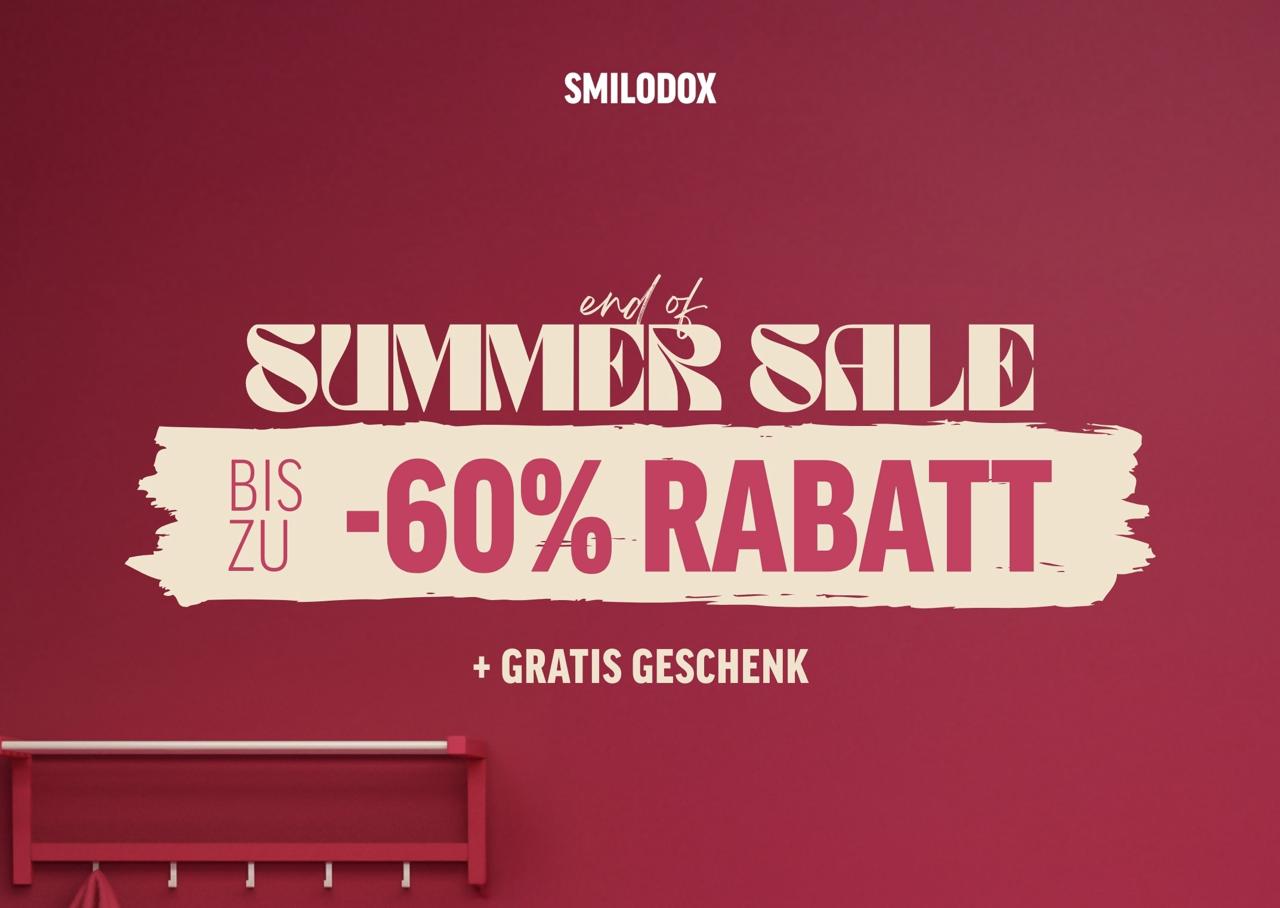 Bis zu 60% Rabatt bei Smilodox