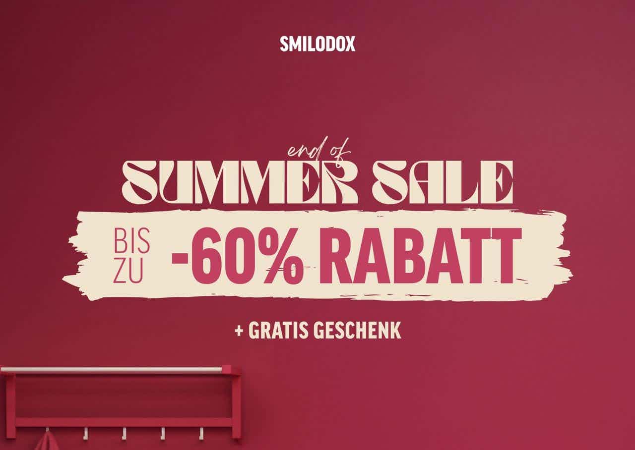 Bis zu 60% Rabatt bei Smilodox