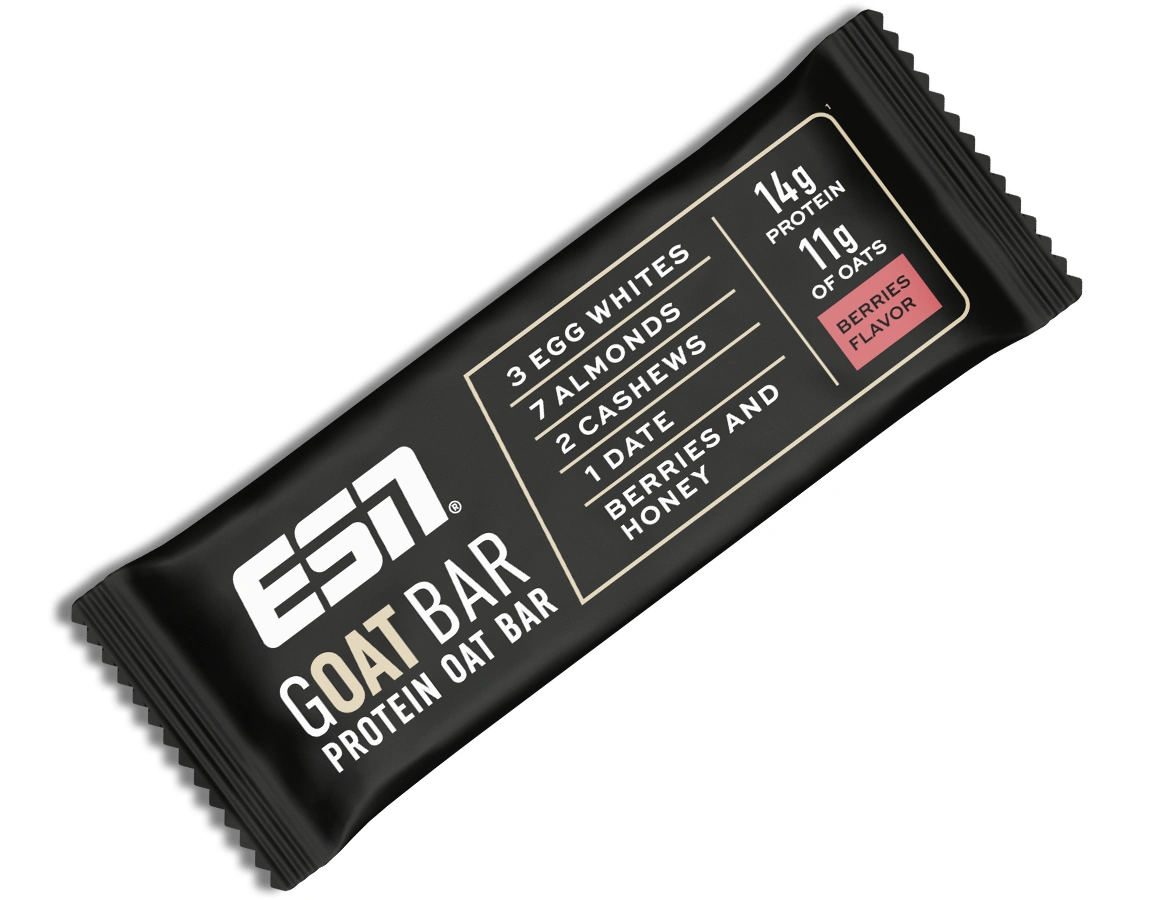 ESN Goat Bar "Berries Flavor" Produktbild.