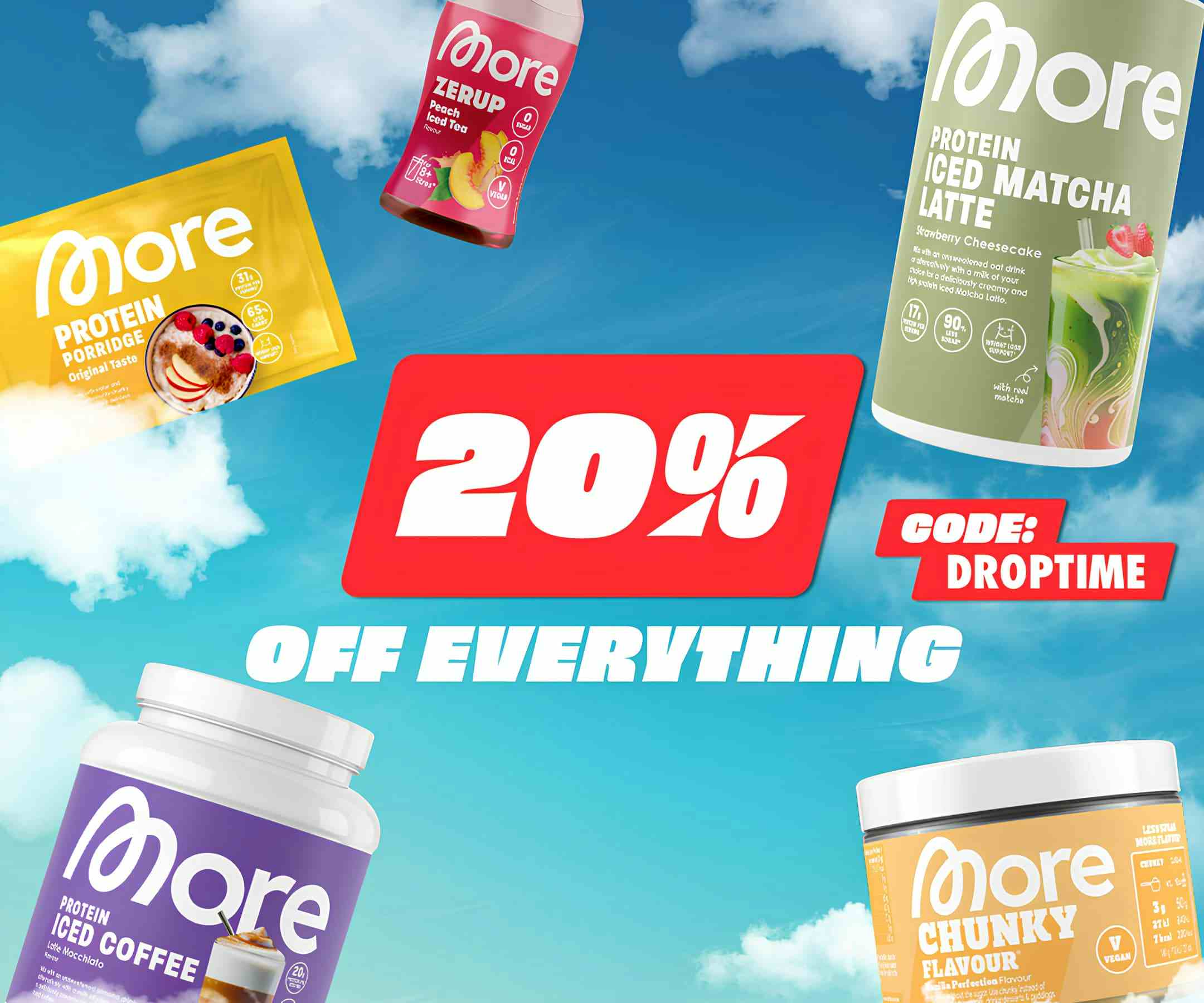 20% off everything at MORE