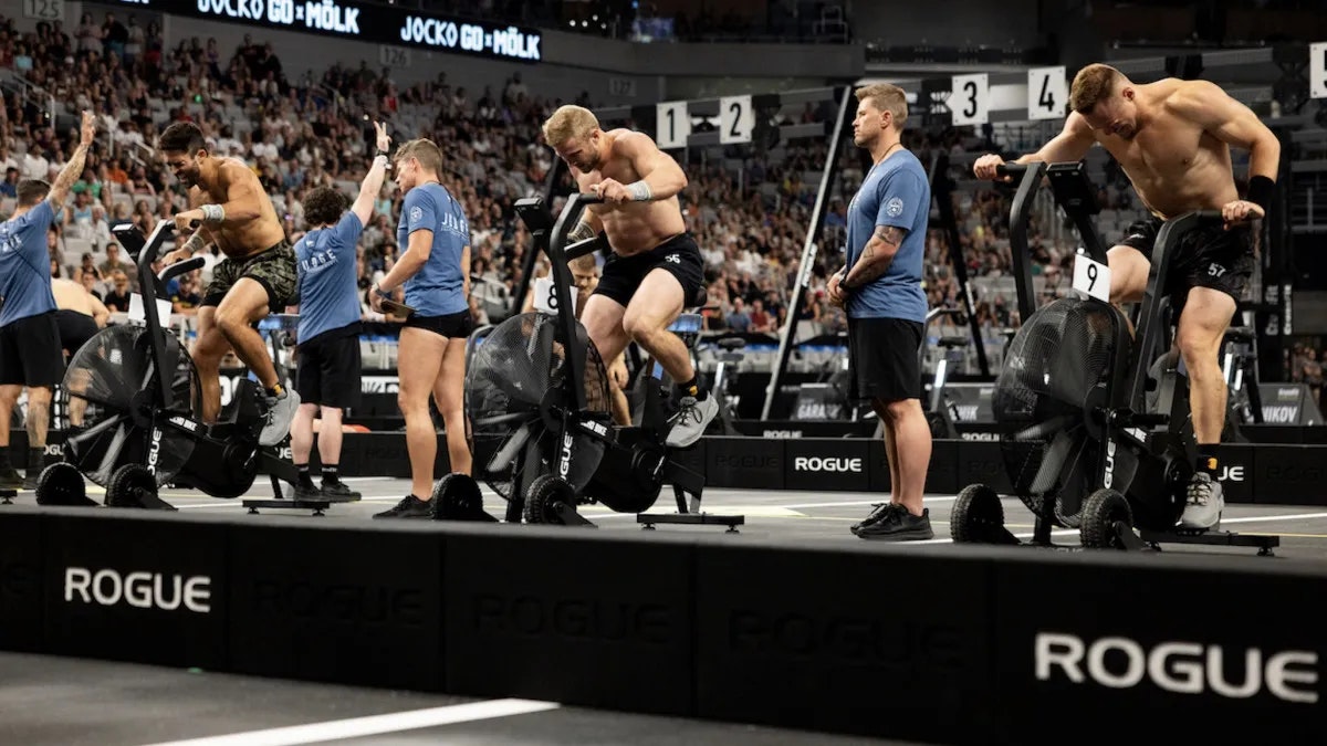 Bild von einem CrossFit Wettkampf.