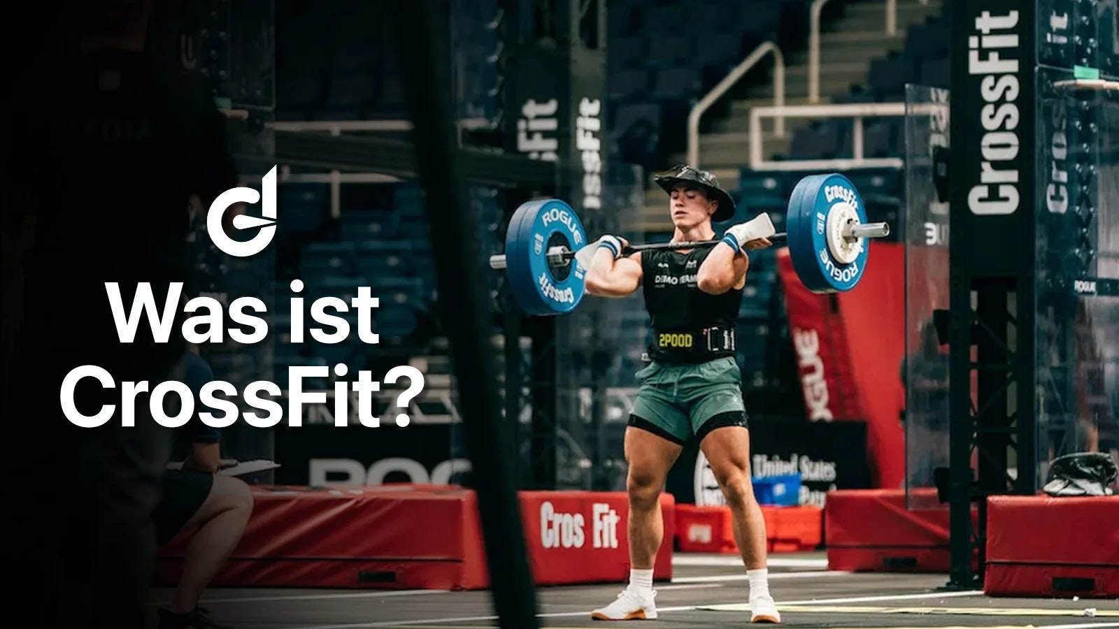 Bild von einem Mann beim Crossfit Wettkampf.