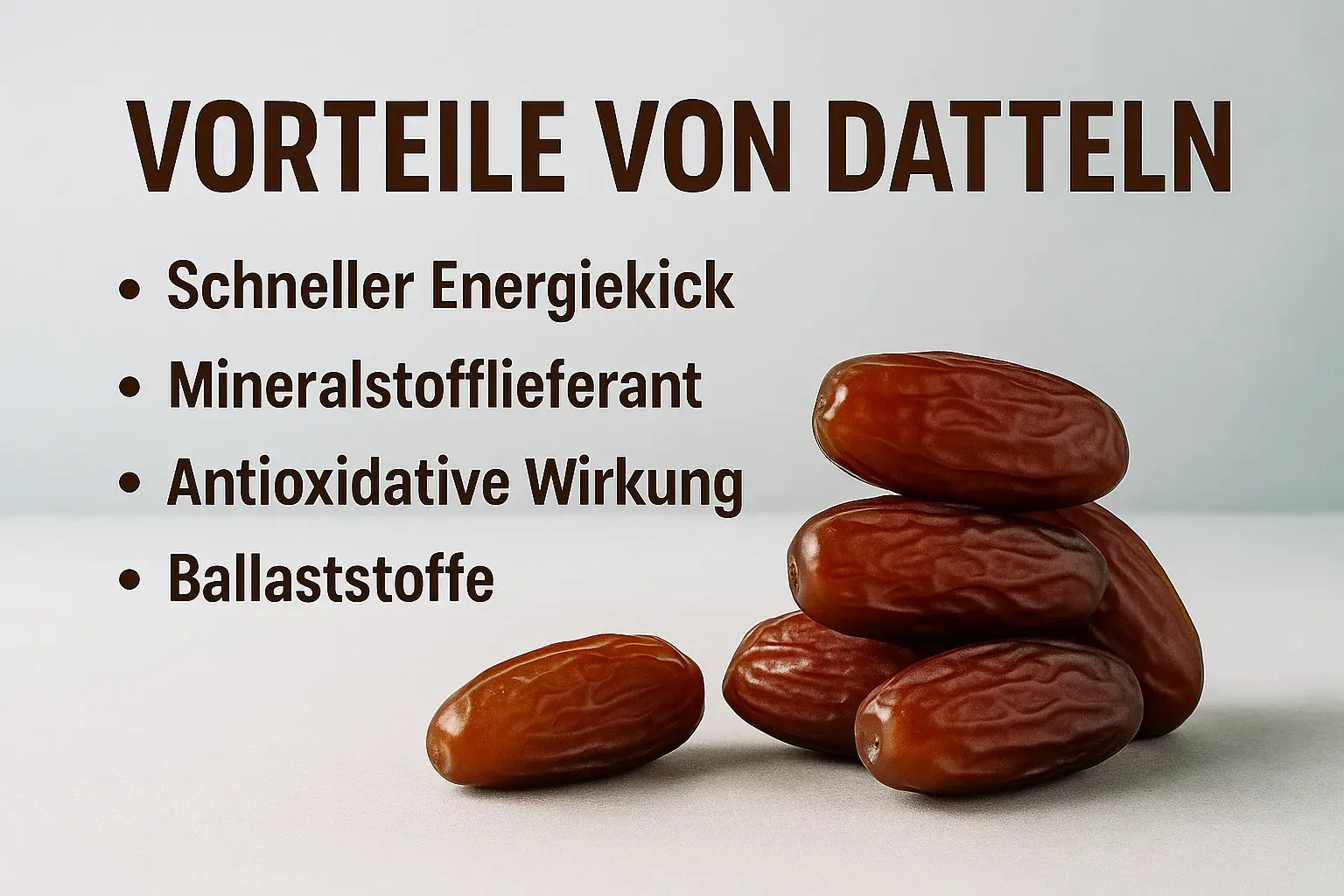 Sind Datteln gesund? 🌴🤔 Nährwerte, Vorteile & Tipps