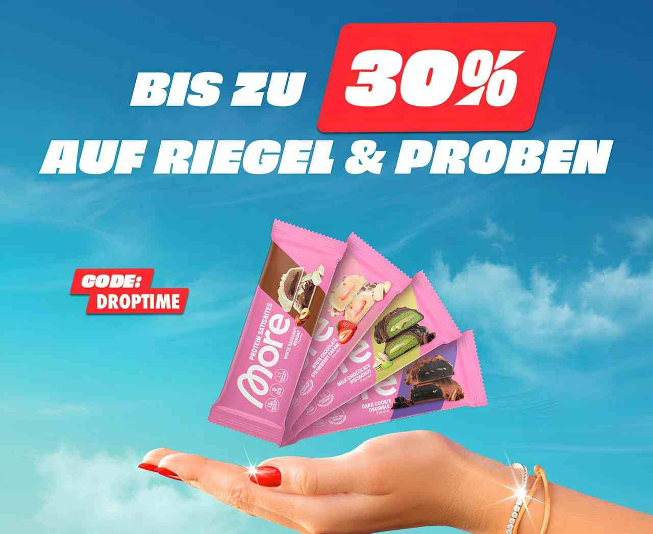 Bis zu 30% Rabatt bei MORE