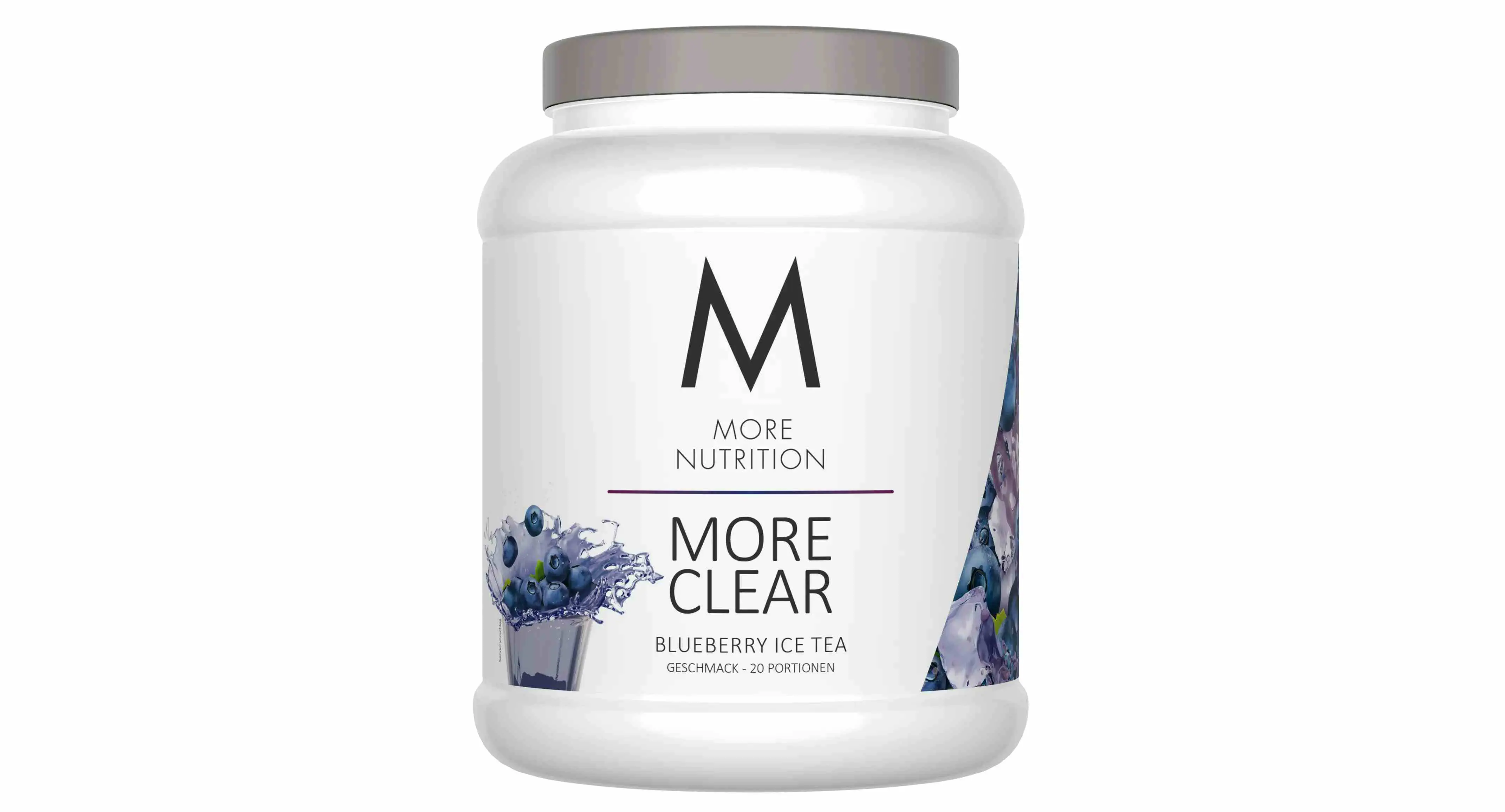 Produktbild von more clear blueberry iced tea