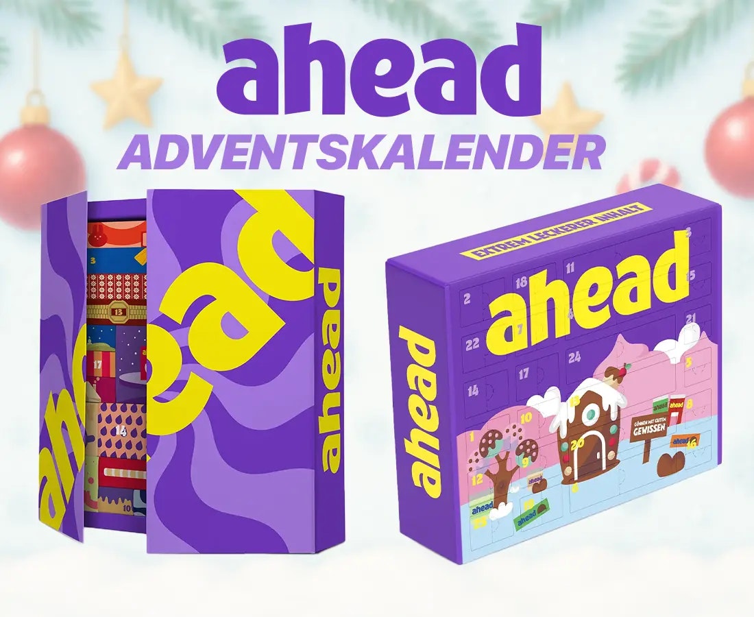 Bild von den beiden ahead Adventskalendern