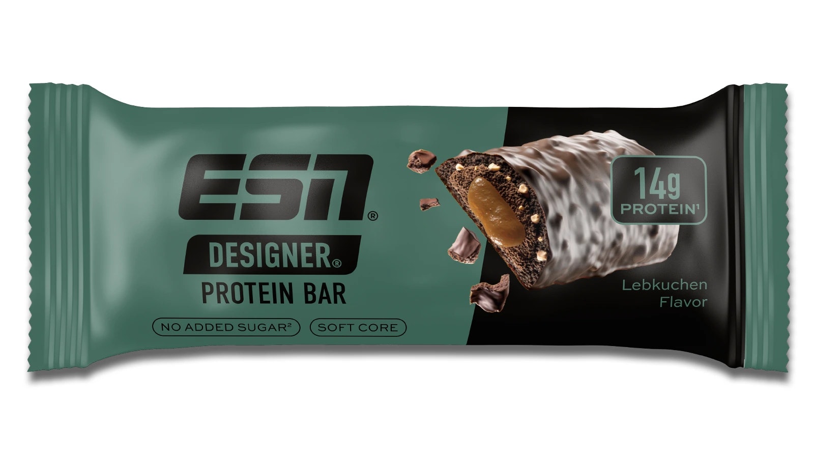 ESN Designer Bar Lebkuchen Flavor Produktbild.