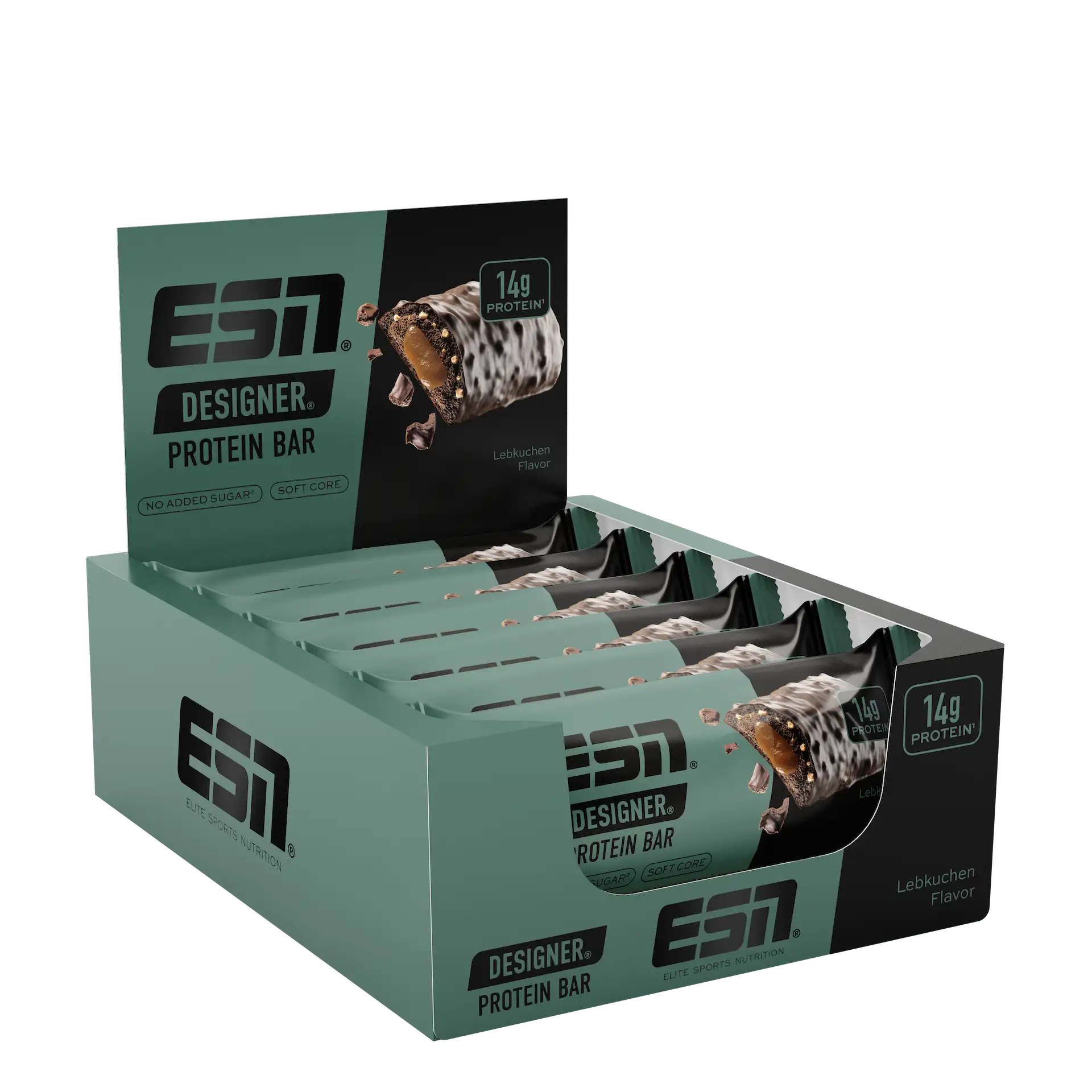 ESN Designer Bar Lebkuchen Flavor Produktbild.