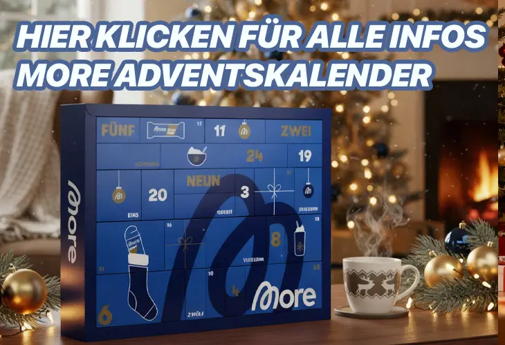 More Adventskalender Banner