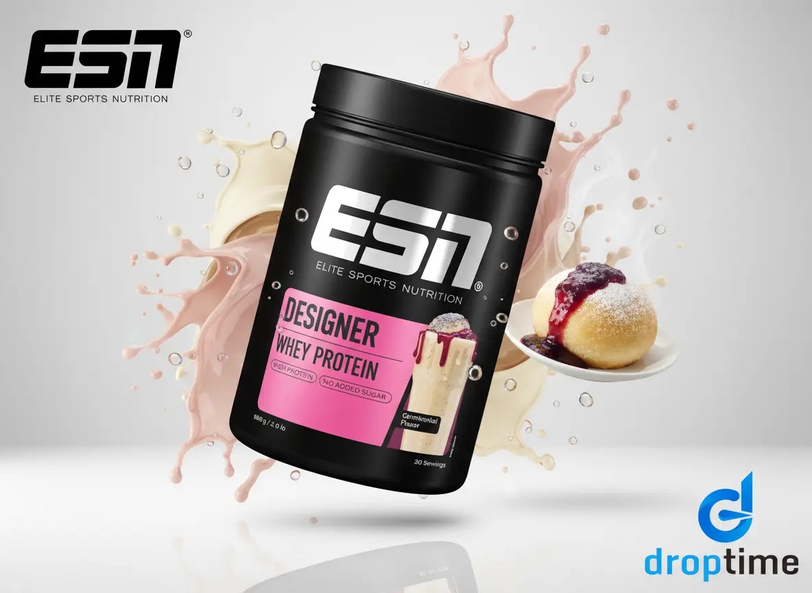 Grafik zum ESN Designer Whey "Germknödel Flavor"