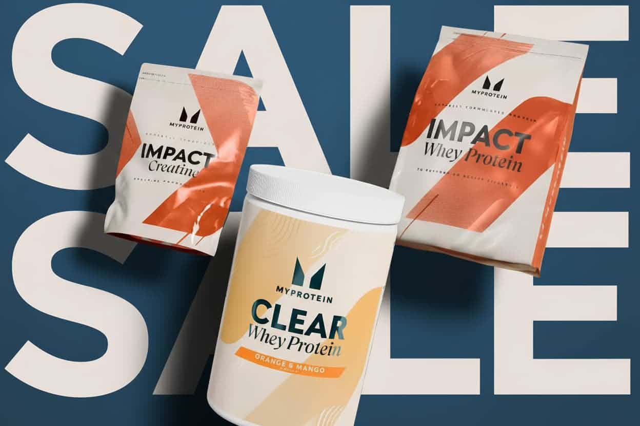 Up to 50% off everything at Myprotein