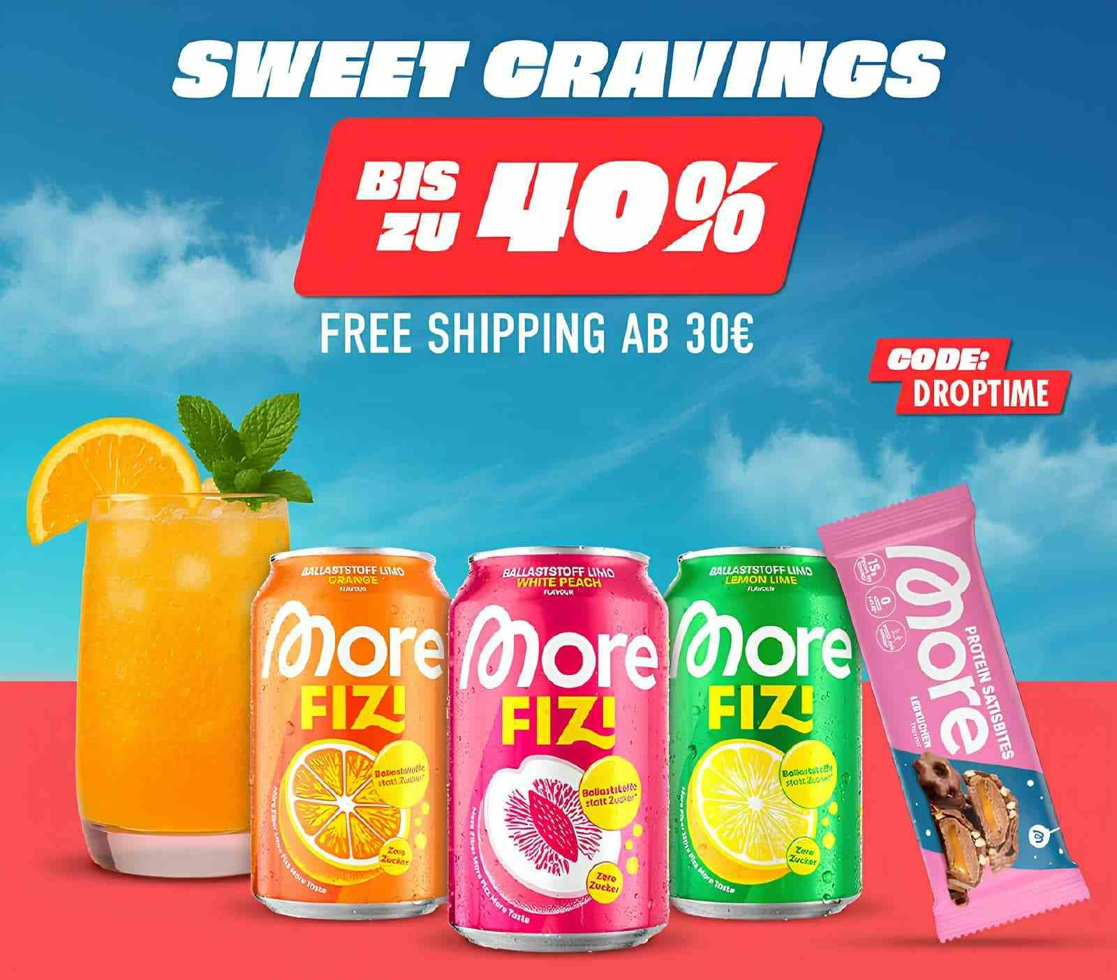 Bis zu 40% auf Aktionsprodukte bei MORE