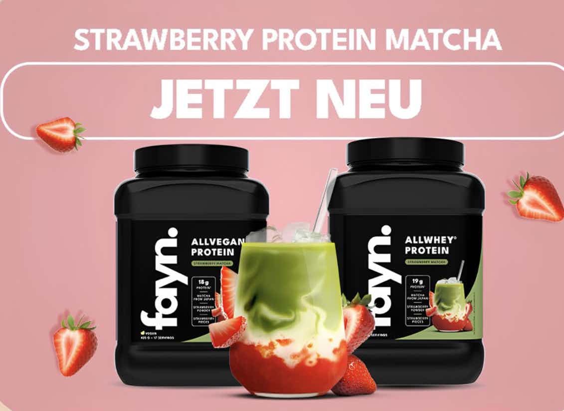 fayn Allwhey "Strawberry Matcha" (420g)