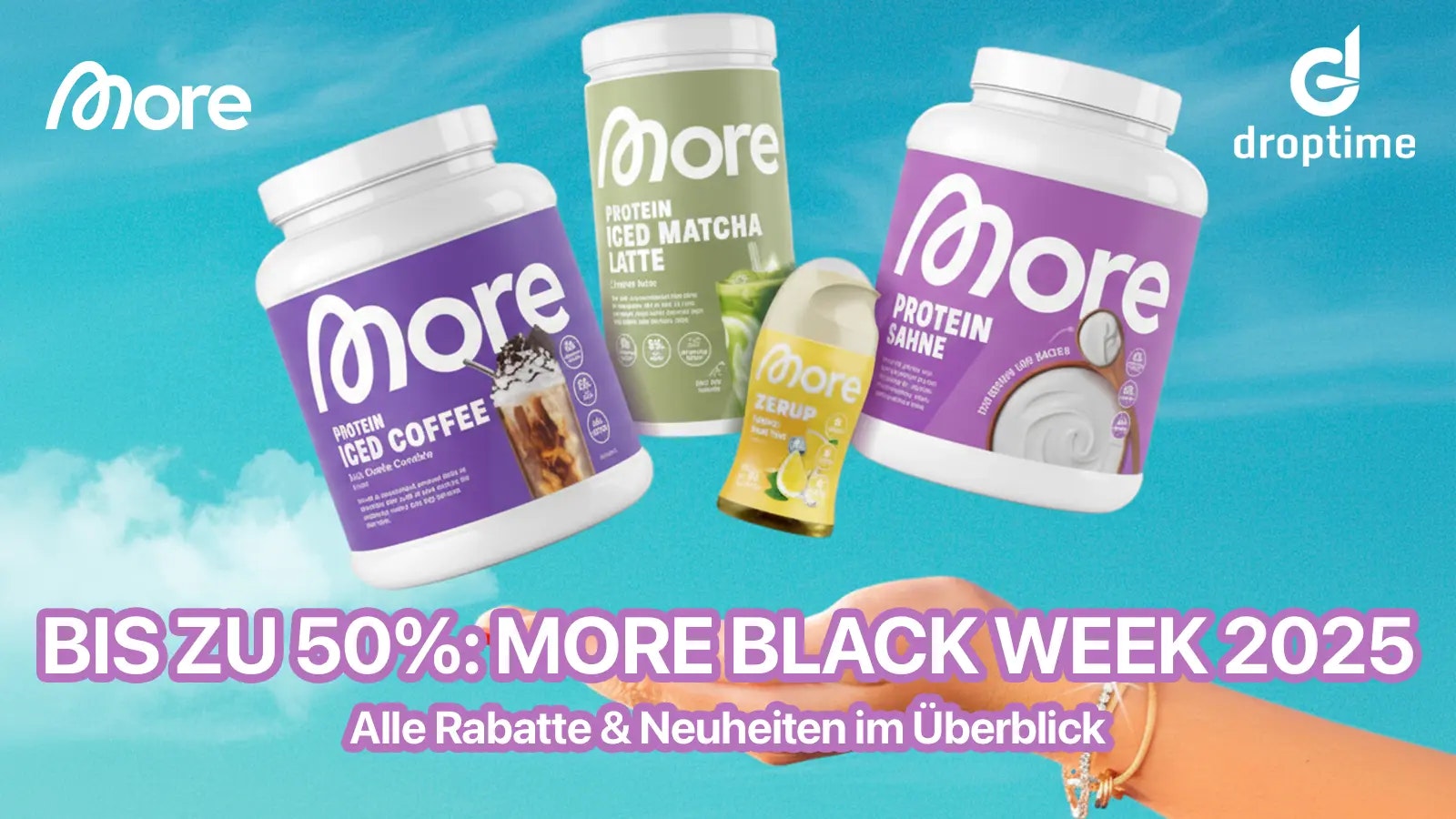 Titelbild der More Black Week 2025 Aktion.