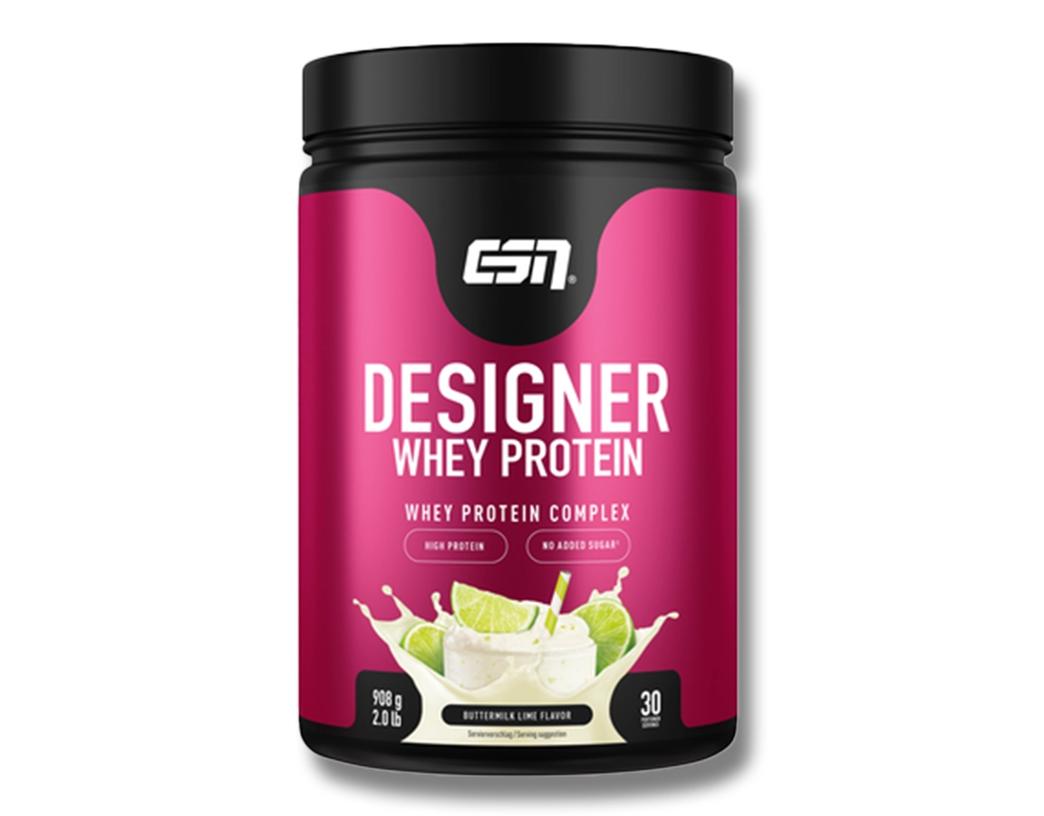 ESN "Buttermilk Lime" Designer Whey Produktbild.