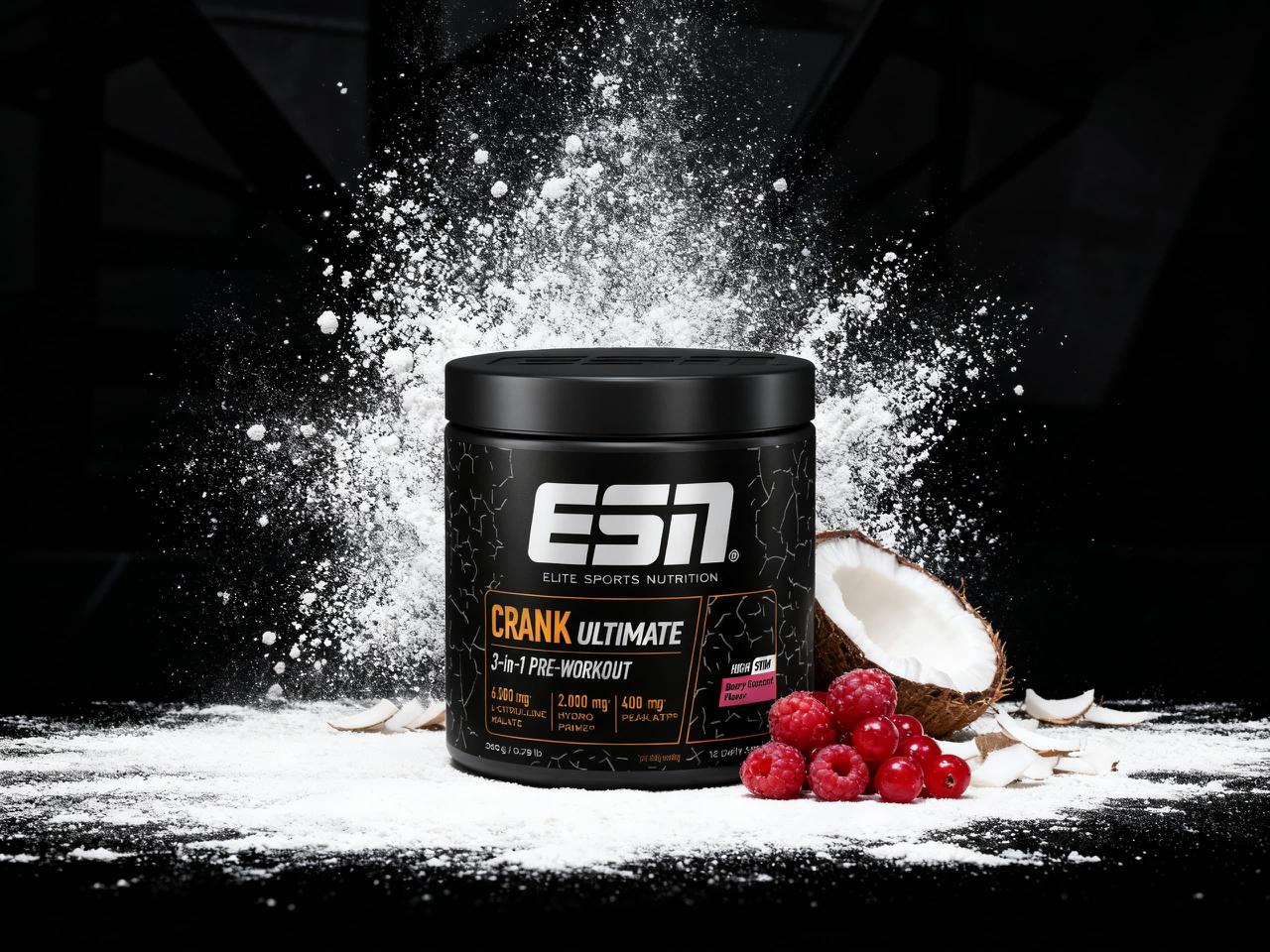 ESN Crank Ultimate "Berry Coconut" (360g)