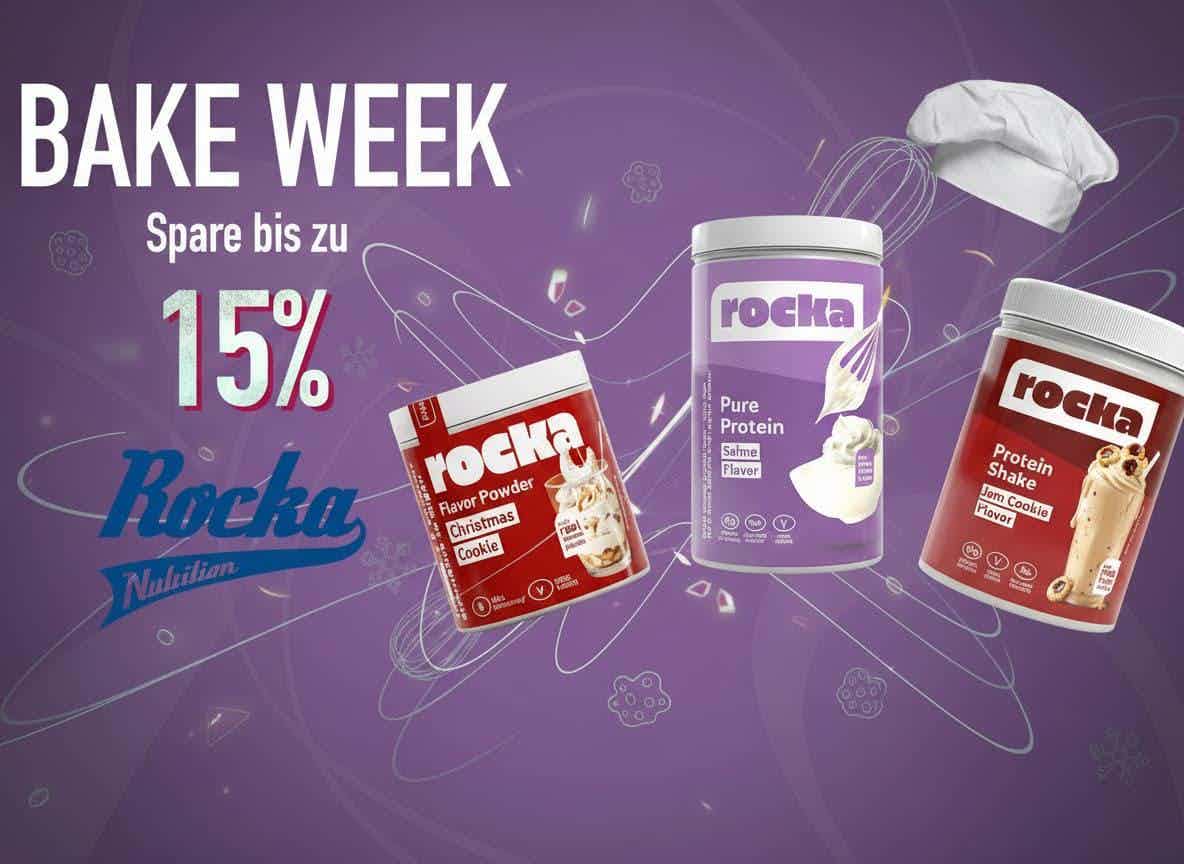 15% auf Back-Produkte bei Rocka Nutrition
