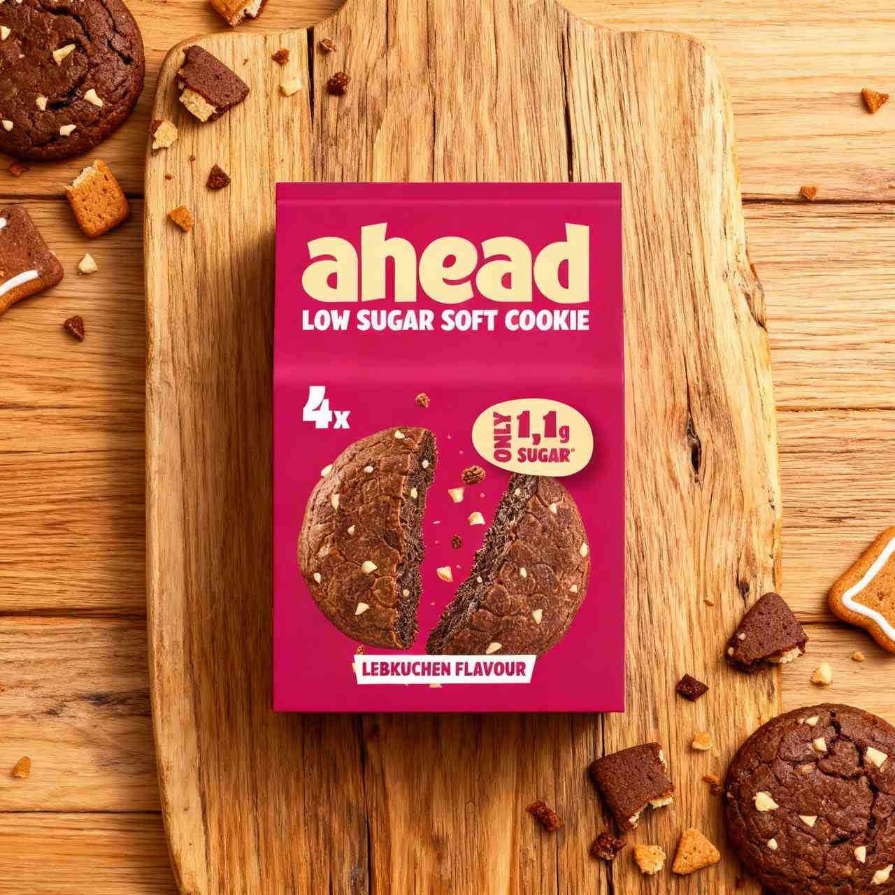 ahead Soft Cookie "Lebkuchen" (4x40g)