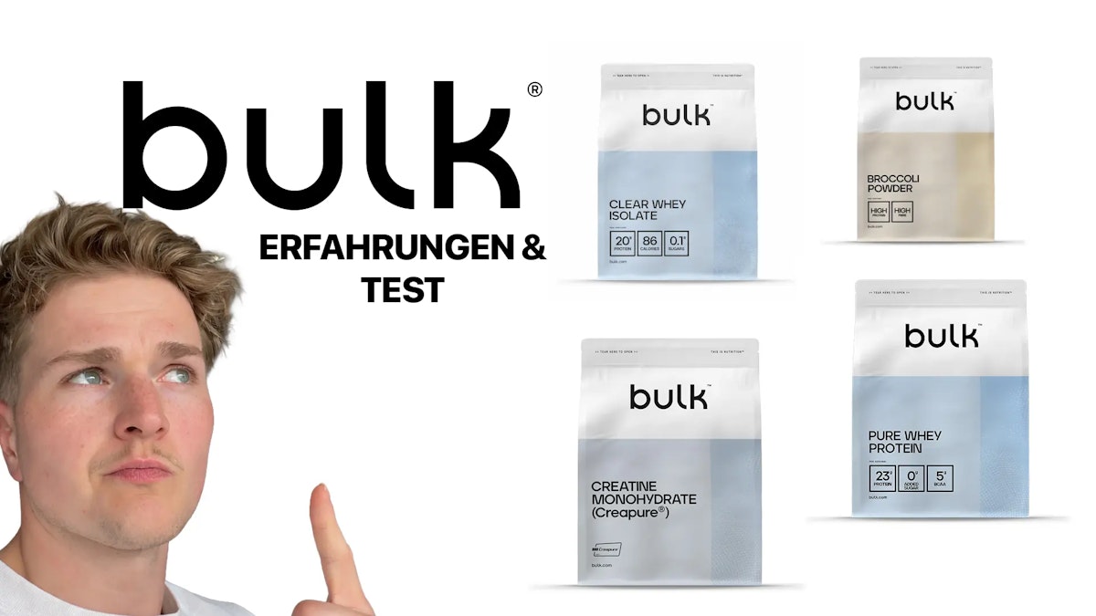 Bulk Powders im Test – Ehrliche Erfahrungen mit Whey & Co