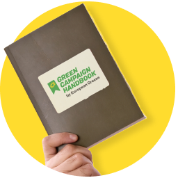 Green Campaign Handbook banner