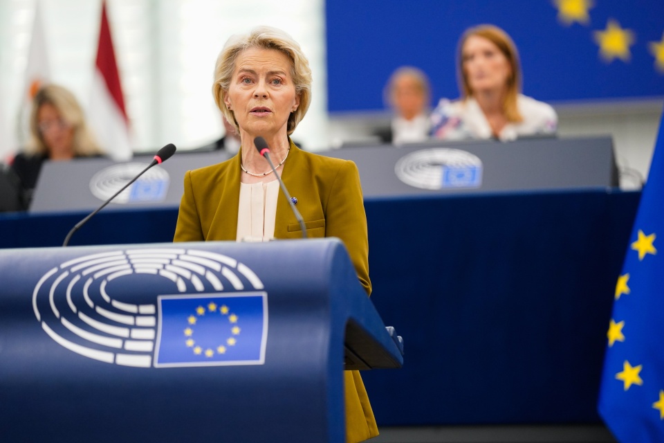 Von der Leyen at the State of the European Union 2025