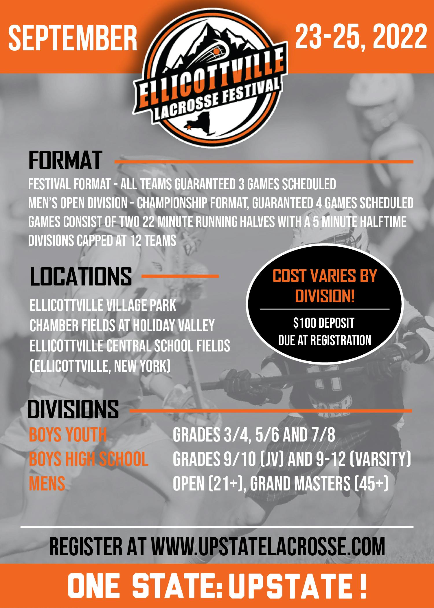 Ellicottville Lacrosse Festival - Ellicottville, NY