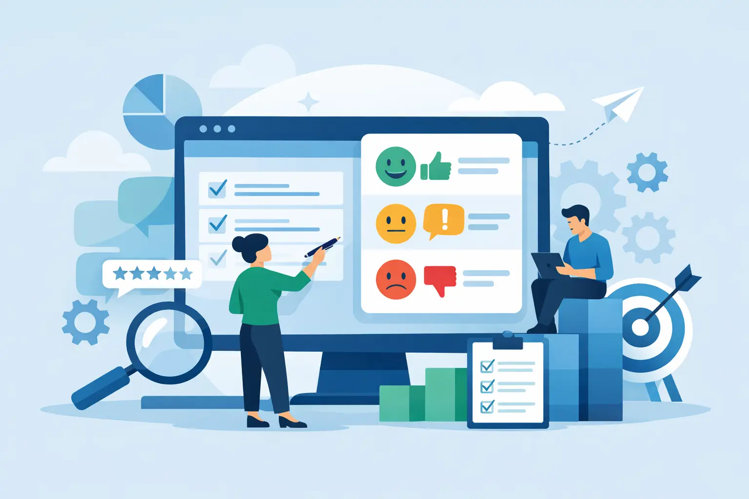 How a Website Feedback Widget Sets Priorities