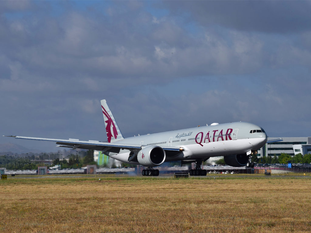Qatar Airways began a daily service to Canberra on 12 February, 2018.