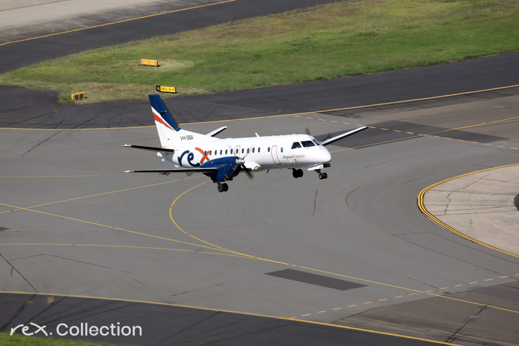 Image for First Rex flight lands in Canberra