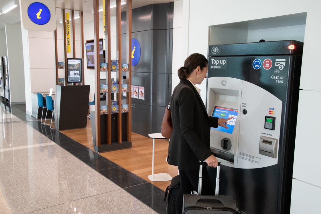 Image for New Transport Canberra ticket vending machine
