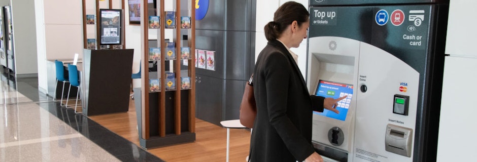 Image for New Transport Canberra ticket vending machine