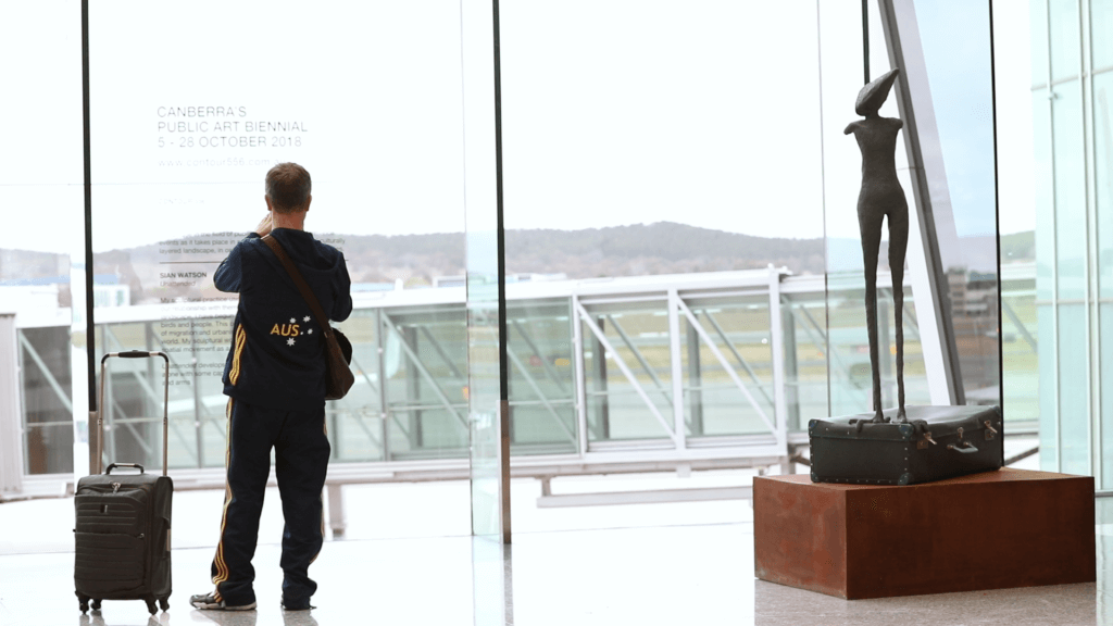 Image for 'Unattended' sculptural installation