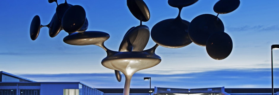 Image for ‘Journeys’ sculpture returns to the airport