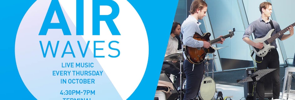 AIRWAVES returns to the airport Image for AIRWAVES returns to the airport