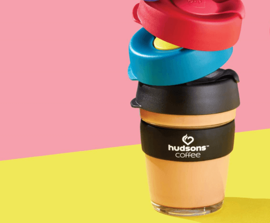 Image for Hudsons Coffee now offering keep cups