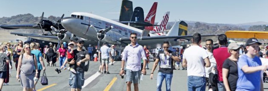 Canberra Airport hosts its biggest ever Open Day Image for Canberra Airport hosts its biggest ever Open Day