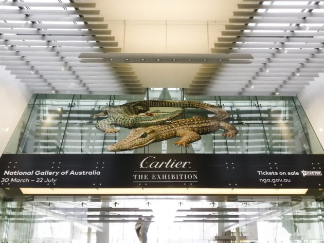 Image for Canberra Airport sparkles for Cartier: The exhibition