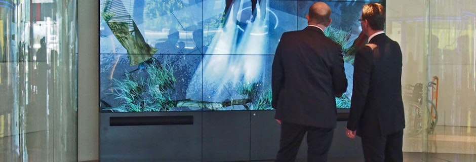 Image for Canberra Airport's Virtual Tourism - at the Baggage Claim
