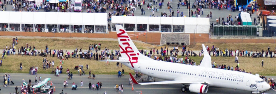 Open Day Entertains at Canberra Airport Image for Open Day Entertains at Canberra Airport
